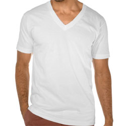 Erkek %100 Pamuklu T-Shirt (v yaka) kısa kollu / E03